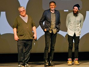 Philip Seymour Hoffman, Anton Corbijn and Grigoriy Dobrygin