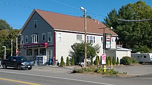 Village market at the junction of Rte. 3 and Bedford Road