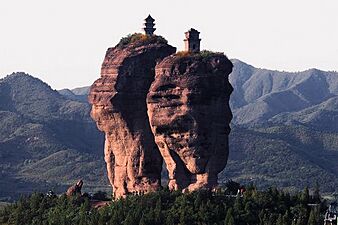 Shuang ta mountain, chengde