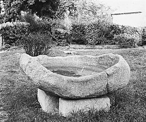 St. Maelruan's Font, Tallaght, Co. Dublin