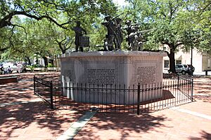 Statues, Franklin Square