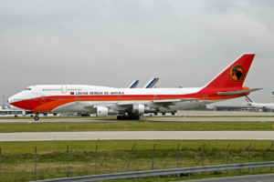 TAAG Angola Airlines Boeing 747-300M D2-TEA CDG 2005-6-16