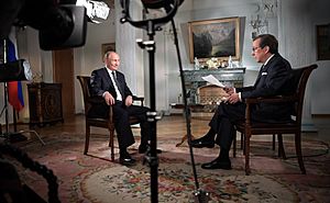 Vladimir Putin and Chris Wallace