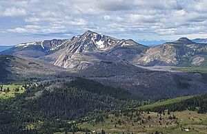 Windy Peak from north