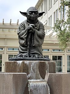 Yoda Fountain