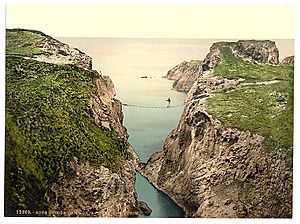 (Rope Bridge, Carrick-a-Rede. County Antrim, Ireland) (LOC) (4426684715)