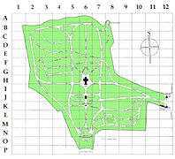 Abney Park Section Map