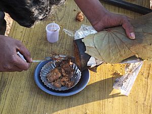 Bamboo chicken