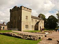 Birdoswald Roman Fort's Victorian Building