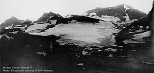 Boulder Glacier 1910