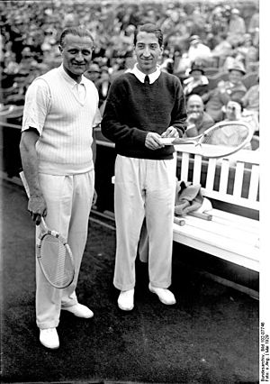 Bundesarchiv Bild 102-07746, Berlin, Tennismatch Deutschland-Frankreich