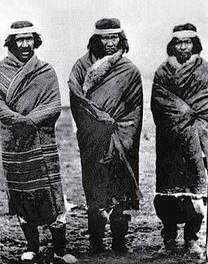 Caciques tehuelches 1903