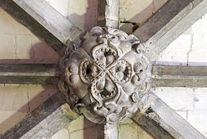 Carving at Jewel Tower