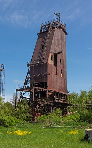 Caspian Mine Headframe