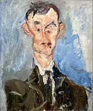 Chaïm Soutine's painting - Èmile Lejeune's portrait