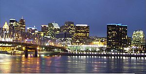 Cincinnati Skyline Dusk