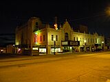 Coleman Theater at Night