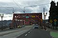 Entering the Broadway Bridge