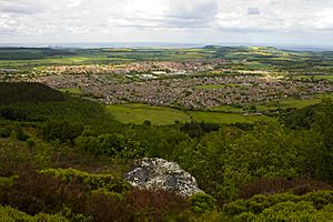 Guisborough from Highcliff Nab