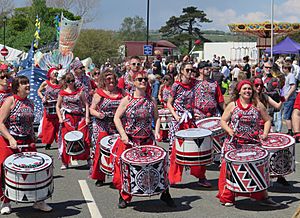 Hullabaloo in Sandown, isle of Wight