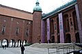 Inner courtyard of city hall, Stockholm