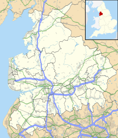 Darwen is located in Lancashire