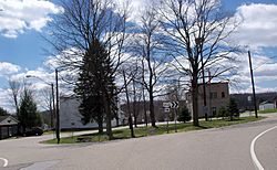 Roundabout in the village