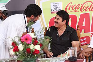 Mammootty and Prasant Payyappilly Palakkappilly