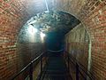 Ossining Weir - brick walls and exposed ceiling