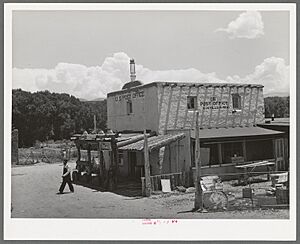 Post office. Costilla, New Mexico