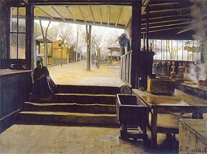 Santiago Rusinol Moulin de la Galette Kitchens