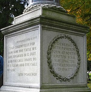 Seth Pomeroy Monument Base