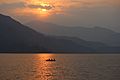 Sun Set over Phewa Lake