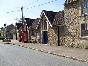 Telephone box, Kington St Michael - geograph.org.uk - 1380877