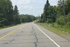 Tipler Wisconsin Sign WIS70