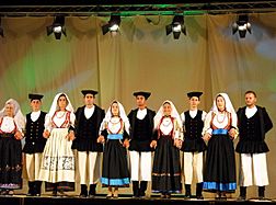 Traditional costumes of busachi (SARDINIA)