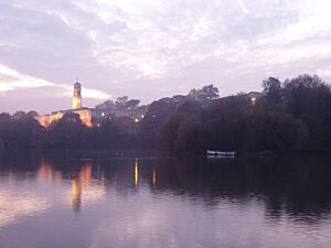 Trent Building and Lake