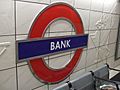 Bank station Central roundel