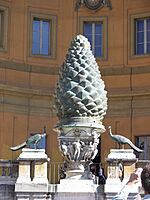 Cortile della Pigna pine cone 2