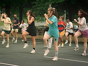 Exercices d'aérobic