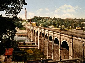 High Bridge, New York City, 1900