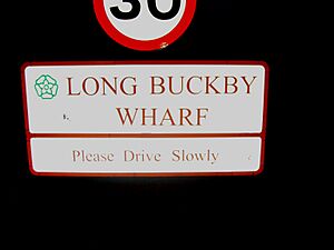 Long Buckby Wharf sign