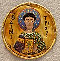 Medallion St Demetrios Louvre OA6457