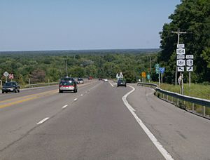 NY 104 at NY 18 1