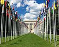 Palais des Nations unies, à Genève