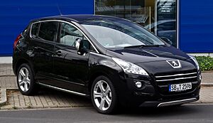 Peugeot 3008 HYbrid4 – Frontansicht, 30. August 2012, Düsseldorf