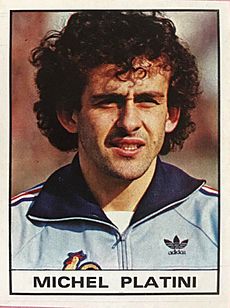 Platini paninicard 1984