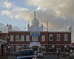 Shri Guru Ravidass Temple in the UK