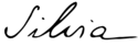 Silvia's signature