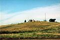 Photograph of a hill on the Wounded Knee battlefield.